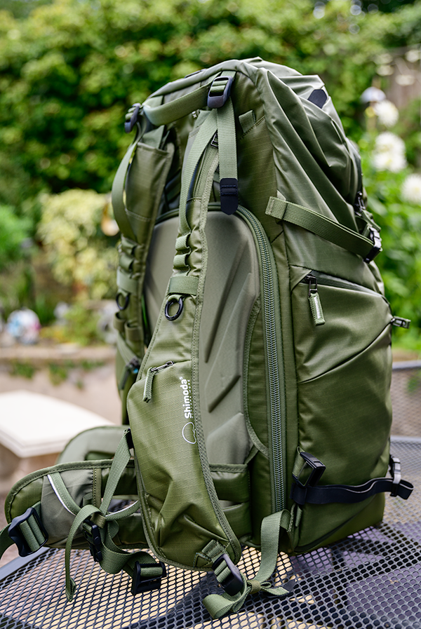 Back/Side view of the Shimoda Action X50